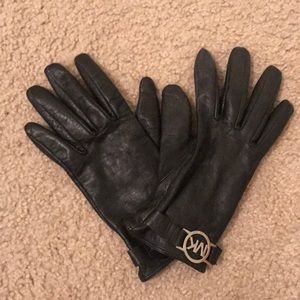 Michael Kors leather gloves